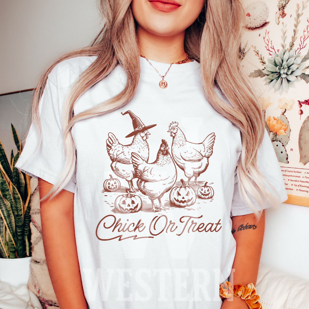 Chick or Treat Graphic Tee