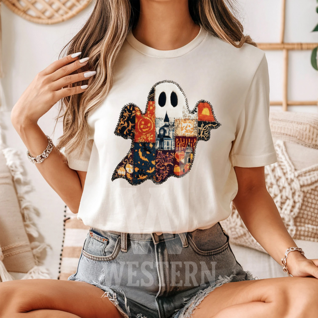Patchwork Ghost Tee