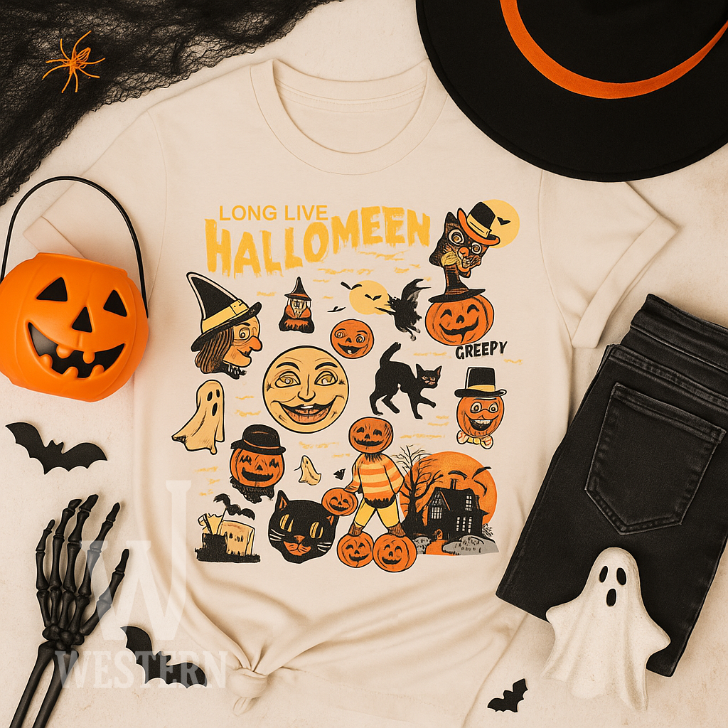Long Live Halloween Tee – WALKIN JAC WESTERN