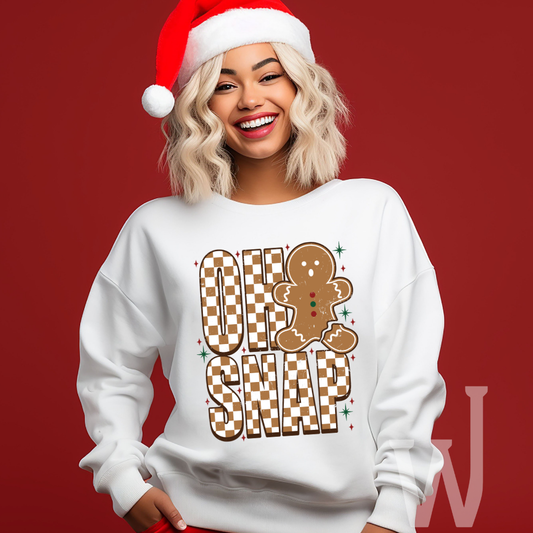 Oh Snap Gingerbread Sweatshirt