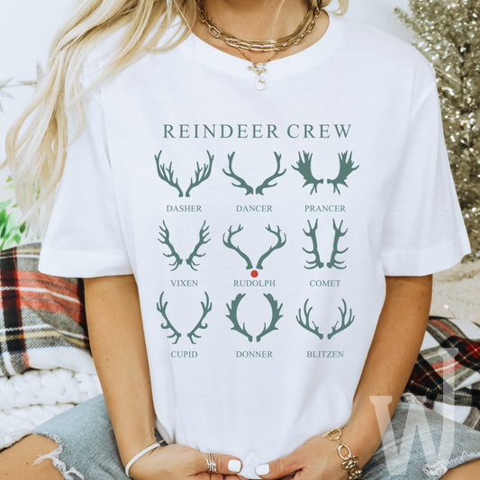 Reindeer Crew Tee