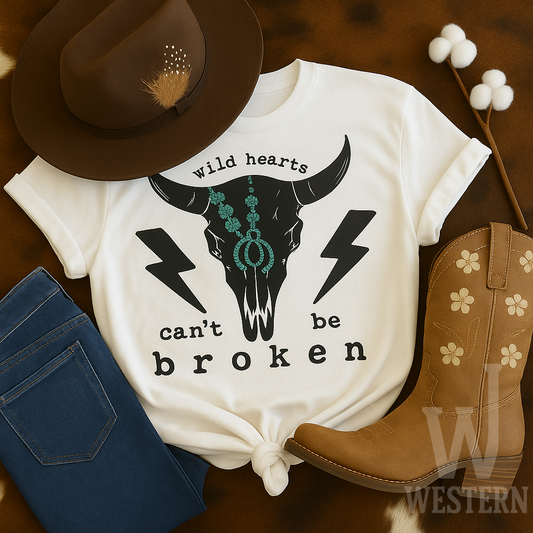 Wild Hearts Can’t Be Broken Skull Tee